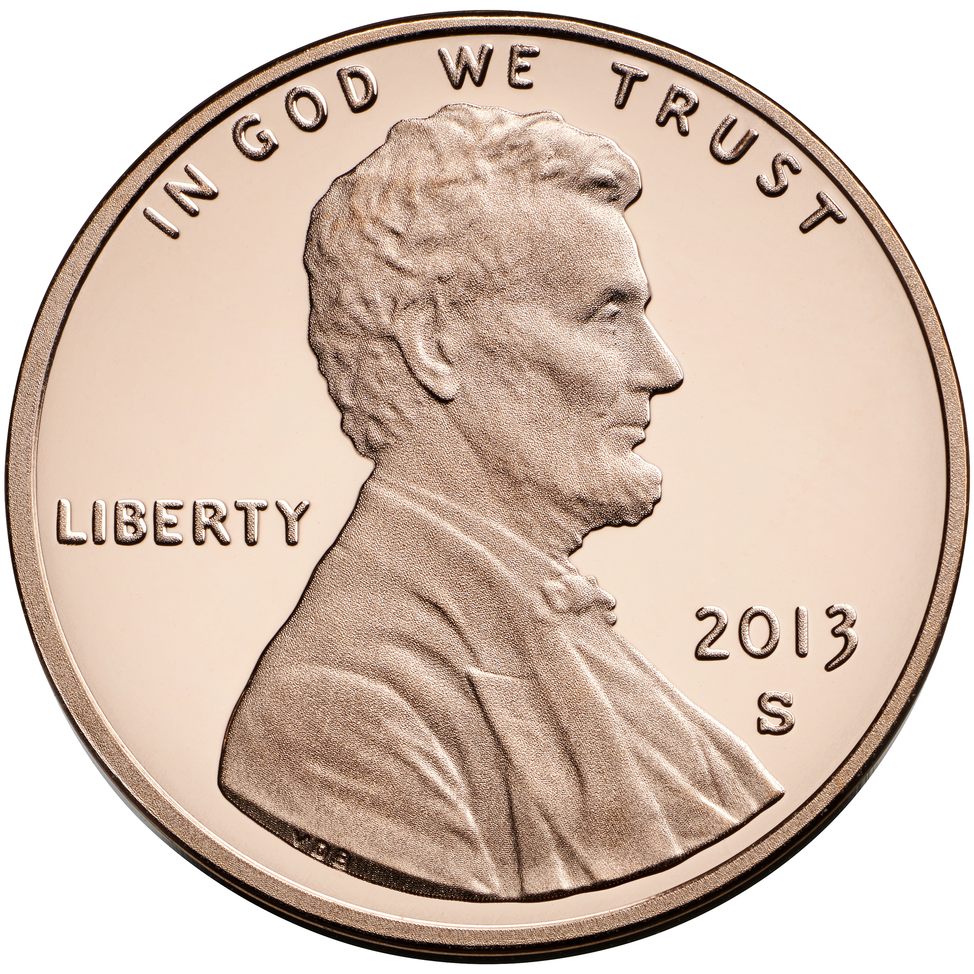 Lincoln Penny (Head Down)